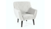 Armchair KIER 1 VELVET BLUVEL 03 light gray/wenge | 100% laatu Armchair KIER 1 VELVET BLUVEL 03 light gray/wenge | Soft furniture | ZIPhome.ee kuva 1