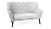 Sofa KIER 2 VELVET BLUVEL 03 light gray/wenge | 100% Quality Sofa KIER 2 VELVET BLUVEL 03 light gray/wenge | Sofas | ZIPhome.ee image 1
