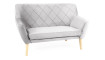 Diivan KIER 2 VELVET BLUVEL 03 helehall/pöök | 100% Quality Diivan KIER 2 VELVET BLUVEL 03 helehall/pöök | Diivanid | ZIPhome.ee image 1