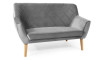 Sofa KIER 2 VELVET BLUVEL 14 grey/beech | Sofas | ZIPhome.ee image 1