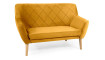 Sofa KIER 2 VELVET BLUVEL 68 curry/beech | Sofas | ZIPhome.ee image 1