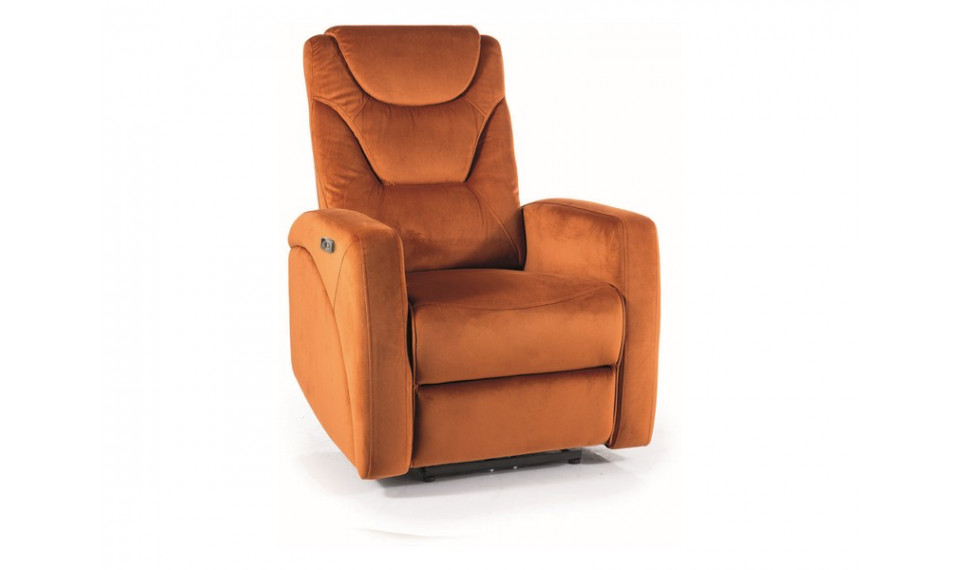 KRONOS Recliner VELVET Bluvel 4215 cinnamon | Armchairs | ZIPhome.ee image 1