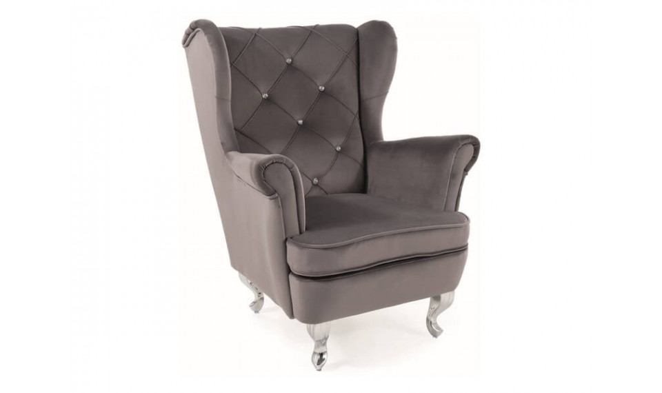 LILI Laste tugitool VELVET Bluvel 14 hall | Laste tugitoolid | ZIPhome.ee pilt 1