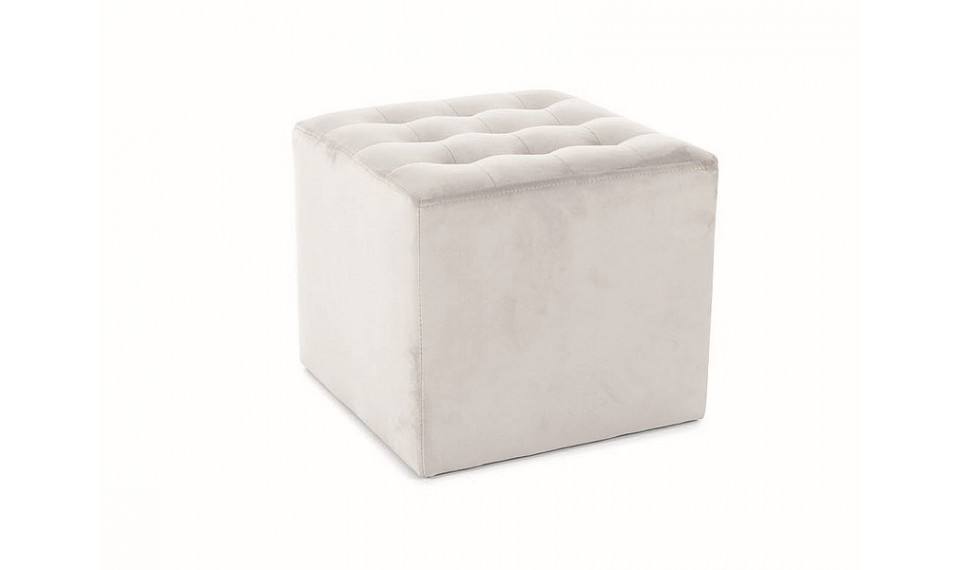 Footstool LORI VELVET BLUVEL 03 light gray | Footstools | ZIPhome.ee image 1