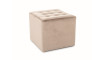 Footstool LORI VELVET BLUVEL 40 dark beige | 100% Quality Footstool LORI VELVET BLUVEL 40 dark beige | Footstools | ZIPhome.ee image 1