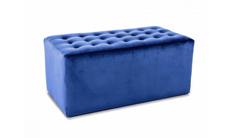 Footstool LORI 2 VELVET BLUVEL 86 blue | Footstools | ZIPhome.ee image 1