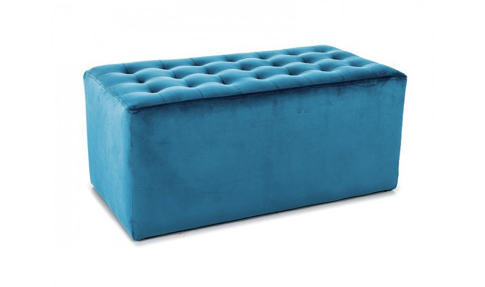 Footstool LORI 2 VELVET BLUVEL 85 turquoise | Footstools | ZIPhome.ee image 1
