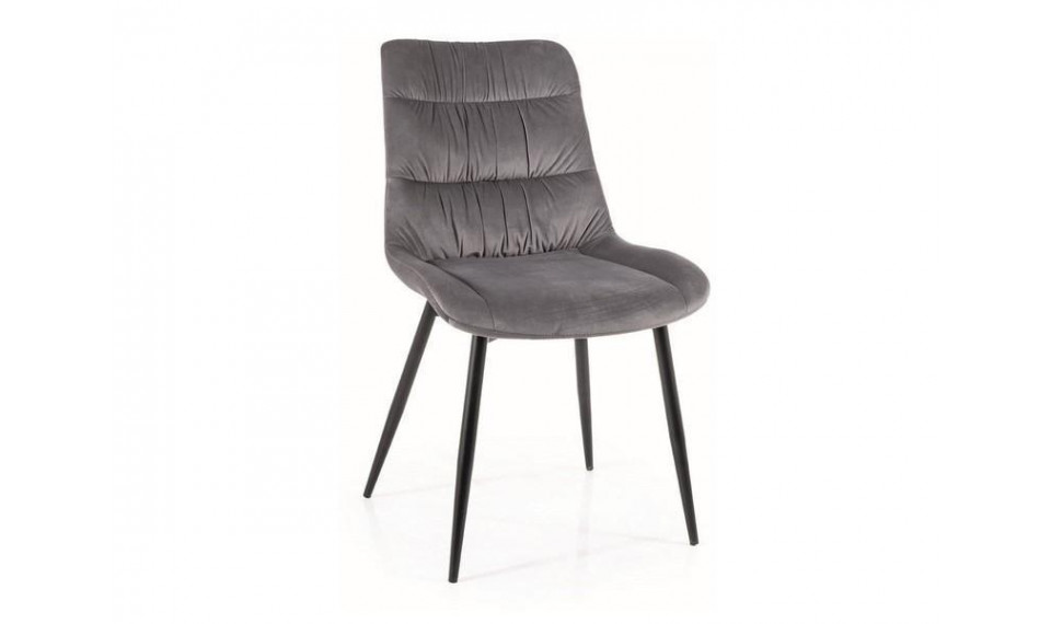 LOU Chair VELVET BLUVEL 14 gray | Chairs | ZIPhome.ee image 1