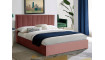 Bed MARANI II 140x200 Velvet Bluvel 52 antique pink | 100% laatu Bed MARANI II 140x200 Velvet Bluvel 52 antique pink | Sängyt | ZIPhome.ee kuva 1