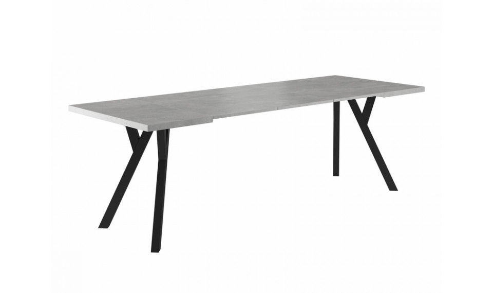 MERLIN Extendable 90-240 Dining table concrete | Tables | ZIPhome.ee image 1
