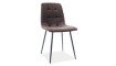 MILA CHAIR VELVET Bluvel 48 brown | 100% laatu MILA CHAIR VELVET Bluvel 48 brown | Baarituolit | ZIPhome.ee kuva 1