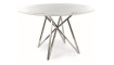 MURANO Dining table white / chrome | Pöydät | ZIPhome.ee kuva 2