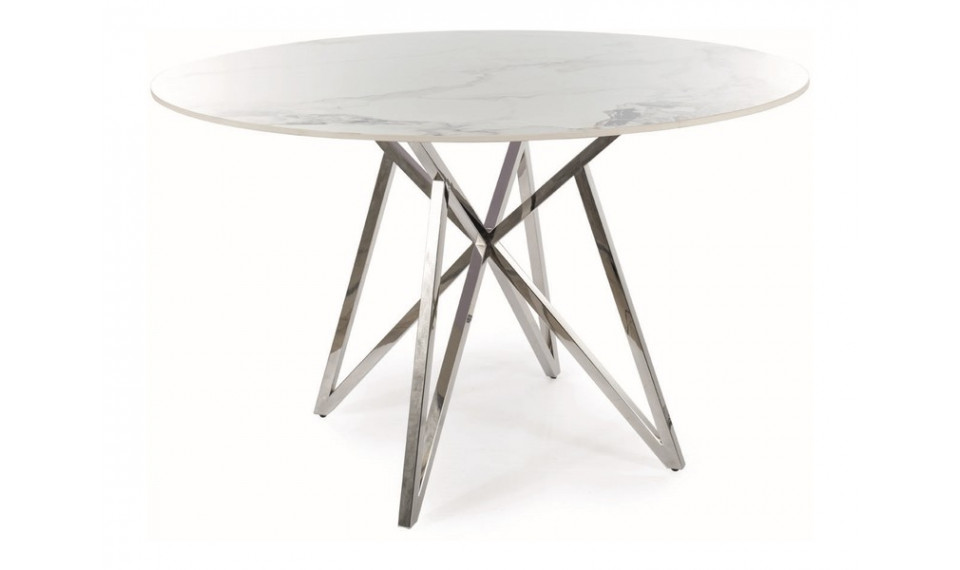 MURANO Dining table white / chrome | Pöydät | ZIPhome.ee kuva 2