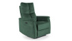 Armchair NEPTUN M VELVET BLUVEL 78 green, with massage function | 100% laatu Armchair NEPTUN M VELVET BLUVEL 78 green, with massage function | Soft furniture | ZIPhome.ee kuva 1