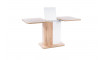 NEXT 110-145 Extendable Dining table White/Oak wotan | Pöydät | ZIPhome.ee kuva 3