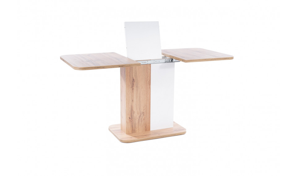 NEXT 110-145 Extendable Dining table White/Oak wotan | Pöydät | ZIPhome.ee kuva 3