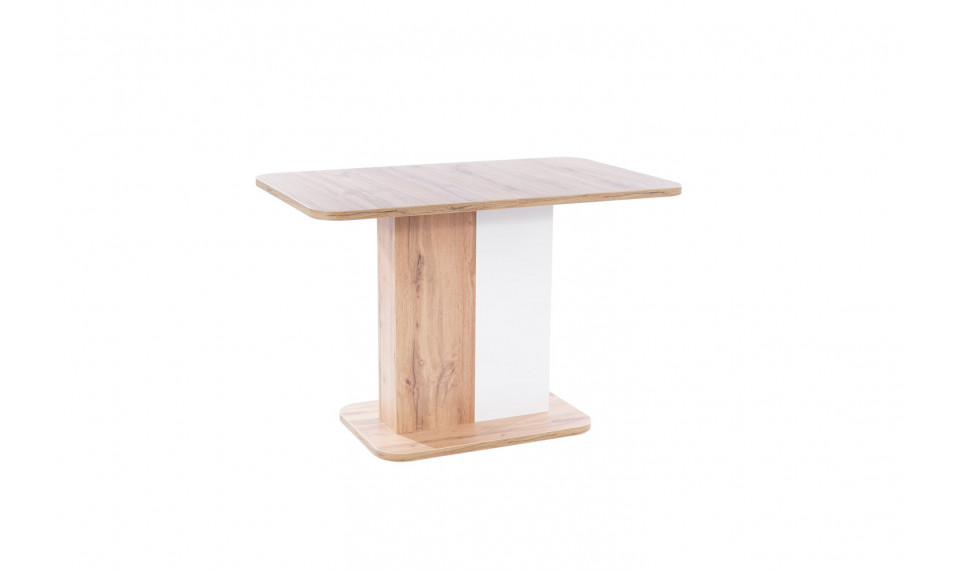 NEXT 110-145 Extendable Dining table White/Oak wotan | Pöydät | ZIPhome.ee kuva 2