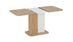 NEXT 110-145 Extendable Dining table White/Oak wotan | Pöydät | ZIPhome.ee kuva 4