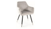NUXE Chair VELVET Bluvel 03 light gray | 100% Quality NUXE Chair VELVET Bluvel 03 light gray | Chairs | ZIPhome.ee image 1
