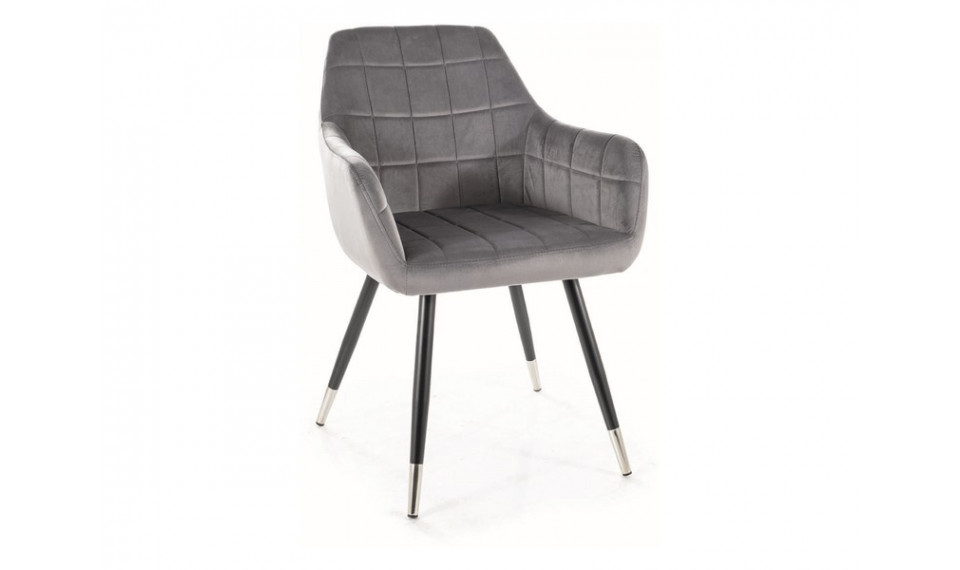 NUXE Chair VELVET Bluvel 14 gray | Chairs | ZIPhome.ee image 1