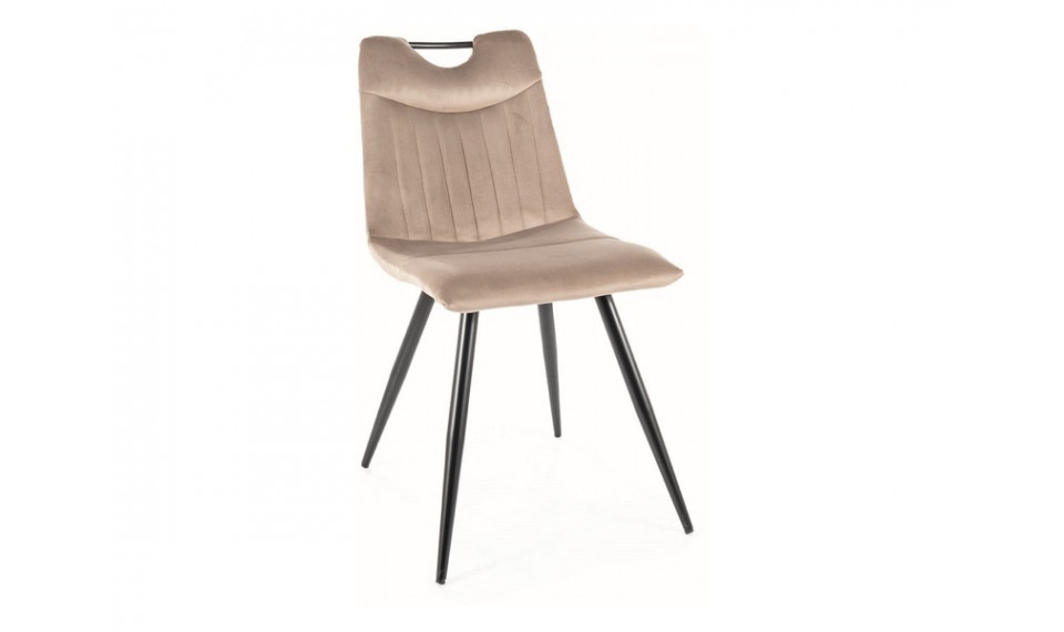 ORFE Chair VELVET Bluvel 40 dark beige | Chairs | ZIPhome.ee image 1