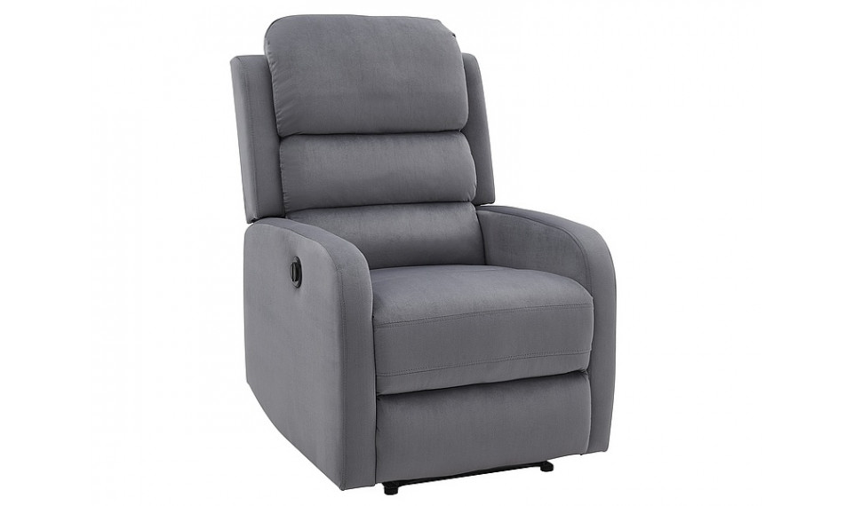 Armchair PEGAZ M VELVET BLUVEL 14 gray | Soft furniture | ZIPhome.ee kuva 1