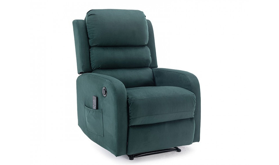 Armchair PEGAZ M VELVET BLUVEL 78 green | Soft furniture | ZIPhome.ee kuva 1