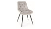 PRAGA Chair VELVET Bluvel 03 light gray | 100% Quality PRAGA Chair VELVET Bluvel 03 light gray | Chairs | ZIPhome.ee image 1