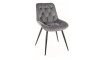 PRAGA Chair VELVET Bluvel 14 gray | 100% Quality PRAGA Chair VELVET Bluvel 14 gray | Chairs | ZIPhome.ee image 1