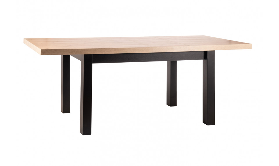 PRESTO Extendable 140-218 Dining table, artisan oak / black mat | Tables | ZIPhome.ee image 3