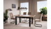 PRESTO Extendable 140-218 Dining table, artisan oak / black mat | Tables | ZIPhome.ee image 2