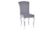 PRINCE Chair VELVET gray / chrome | 100% Quality PRINCE Chair VELVET gray / chrome | Chairs | ZIPhome.ee image 1