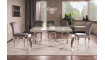 PRINCE 180x90 söögilaud, keraamiline, calacatta / kroom | Lauad | ZIPhome.ee image 1