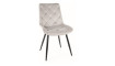 RALPH Chair VELVET Bluvel 03 light gray | 100% laatu RALPH Chair VELVET Bluvel 03 light gray | Tuolit | ZIPhome.ee kuva 1
