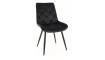 RALPH Chair VELVET Bluvel 19 black | 100% Quality RALPH Chair VELVET Bluvel 19 black | Chairs | ZIPhome.ee image 1