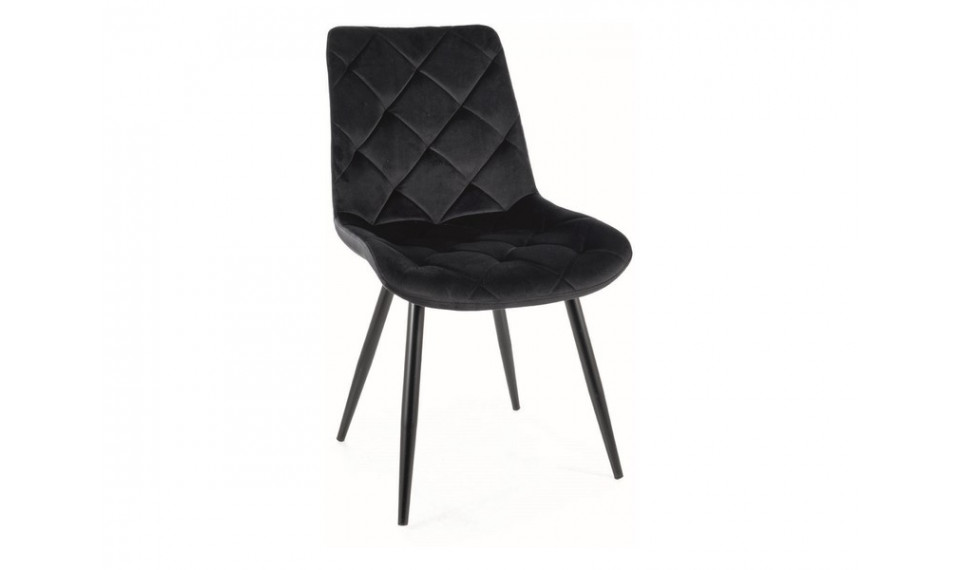 RALPH Chair VELVET Bluvel 19 black | Chairs | ZIPhome.ee image 1