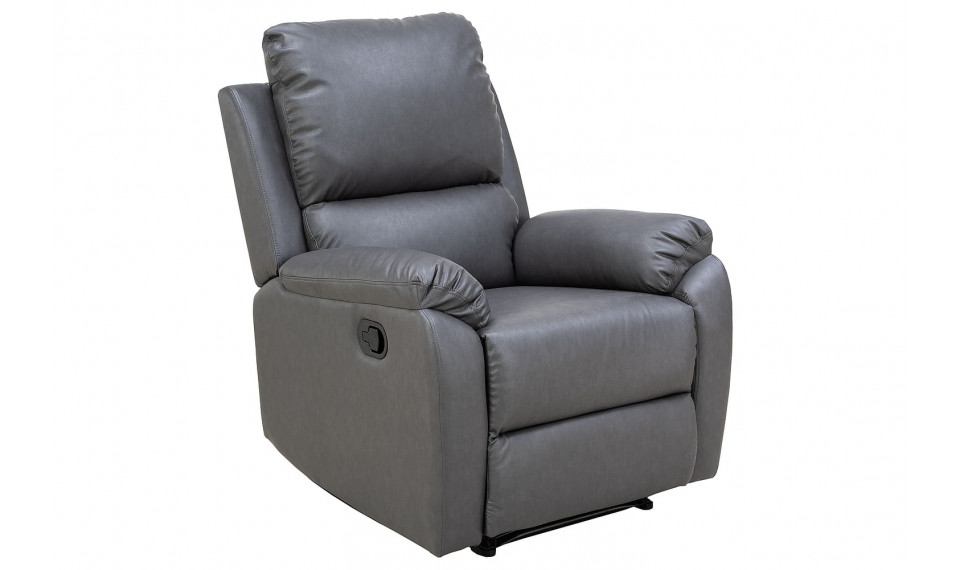 SPENCER 1 Recliner, eco-leather Buffalo 6 gray | Soft furniture | ZIPhome.ee kuva 1