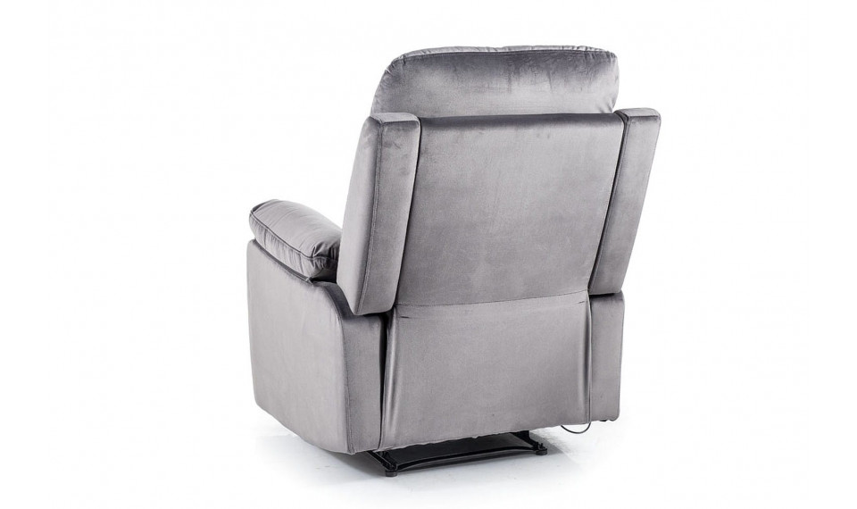 SPENCER 1 Recliner VELVET Bluvel 14 gray | Armchairs | ZIPhome.ee image 2