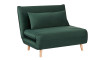 Armchair-bed SPIKE VELVET TAP 189 green | 100% laatu Armchair-bed SPIKE VELVET TAP 189 green | Soft furniture | ZIPhome.ee kuva 1