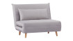 Armchair-bed SPIKE VELVET TAP 197 light gray | 100% laatu Armchair-bed SPIKE VELVET TAP 197 light gray | Soft furniture | ZIPhome.ee kuva 1
