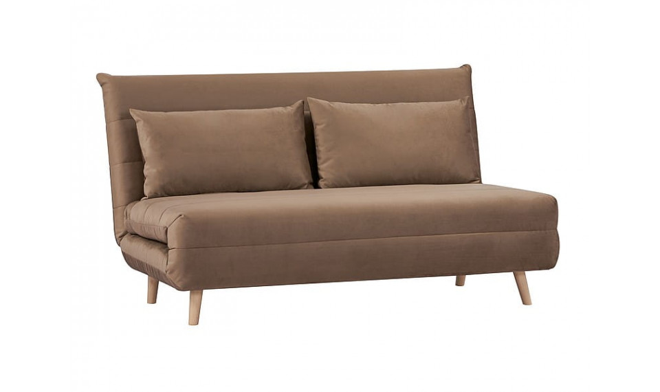 Sofa-bed SPIKE II VELVET TAP 196 beige | Sofas | ZIPhome.ee image 1