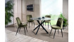 TALIA Dining table, gray marble / black mat | 100% Quality TALIA Dining table, gray marble / black mat | Tables | ZIPhome.ee image 2