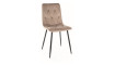 TOM Chair VELVET Bluvel 40 dark beige | 100% Quality TOM Chair VELVET Bluvel 40 dark beige | Chairs | ZIPhome.ee image 1