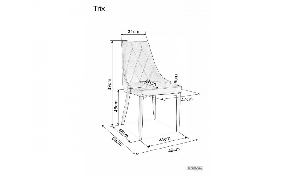 TRIX B Tool VELVET 28 beez | Toolid ja tugitoolid | ZIPhome.ee image 2