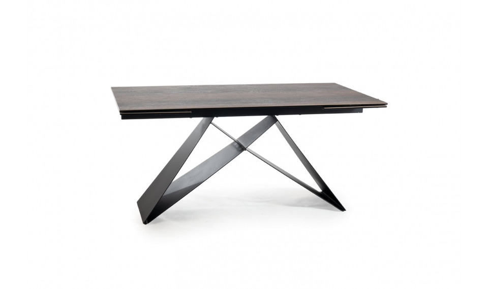 WESTIN Extendable 160-240 Dining table, wood effect / black mat | Pöydät | ZIPhome.ee kuva 3
