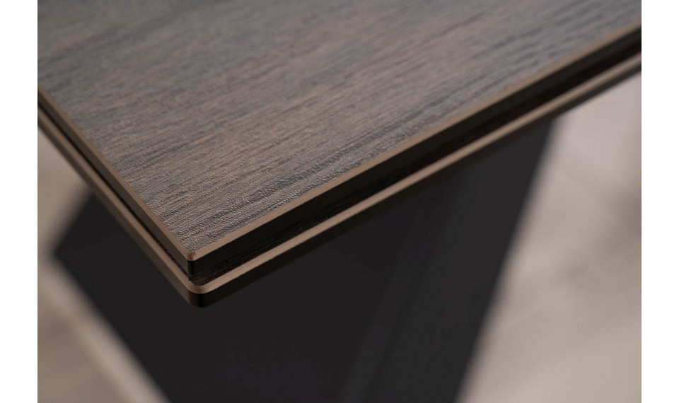 WESTIN Extendable 160-240 Dining table, wood effect / black mat | Pöydät | ZIPhome.ee kuva 6