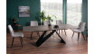 WESTIN Extendable 180-240 Dining table, wood effect / black mat | Pöydät | ZIPhome.ee kuva 1