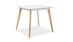 DECLAN II Dining table, Beech/White | Tables | ZIPhome.ee image 1