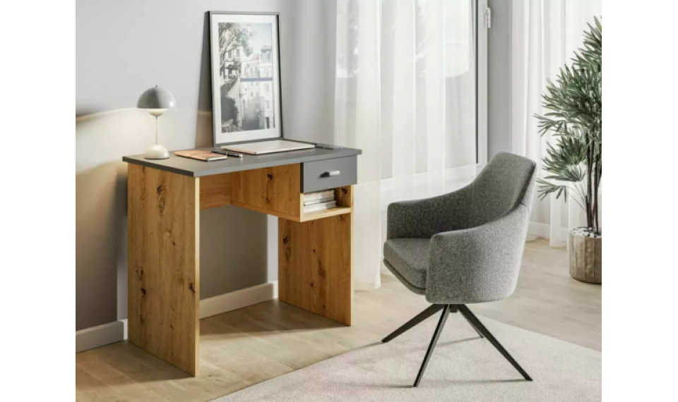 Desk B-011 oak/anthracite | Office | ZIPhome.ee image 2