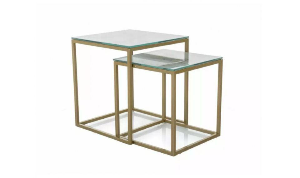 Gloria II bench golden | Footstools | ZIPhome.ee image 1